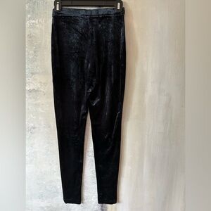 Sale — DANIEL G Barcelona Midnight Blue Velvet Pants, XS